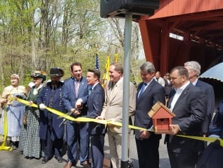 Jericho Covered Bridge Reopening 1