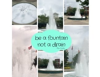The Avenue Fountain 1