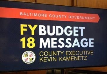 FY18 Budget Baltimore County