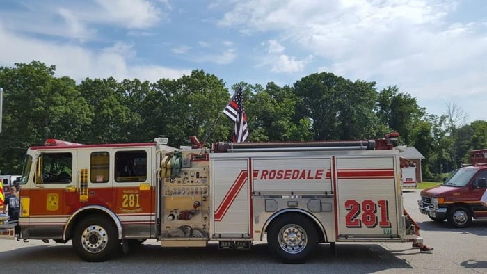 Kingsville Parade 2017 Rosedale Engine