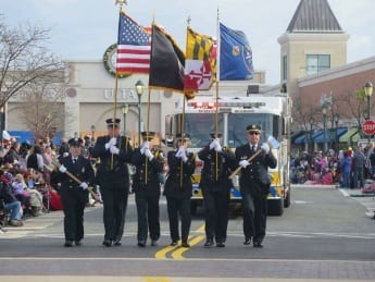 WMVFC Color Guard Kingsville Parade 2017