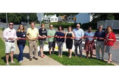 Perry Hall Crosswalk Ribbon Cutting