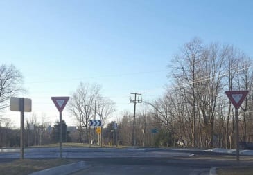 Harford Road Traffic Circle Roundabout