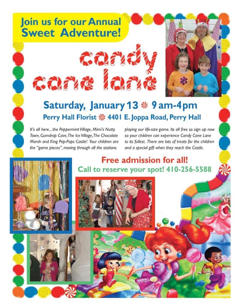 Candy Cane Lane Flyer