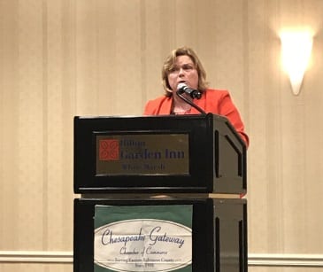 Councilwoman Cathy Bevins Chesapeake Gateway 20180221