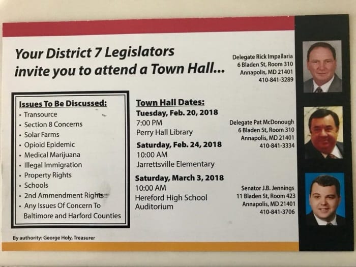 Town Hall Perry Hall 20180220