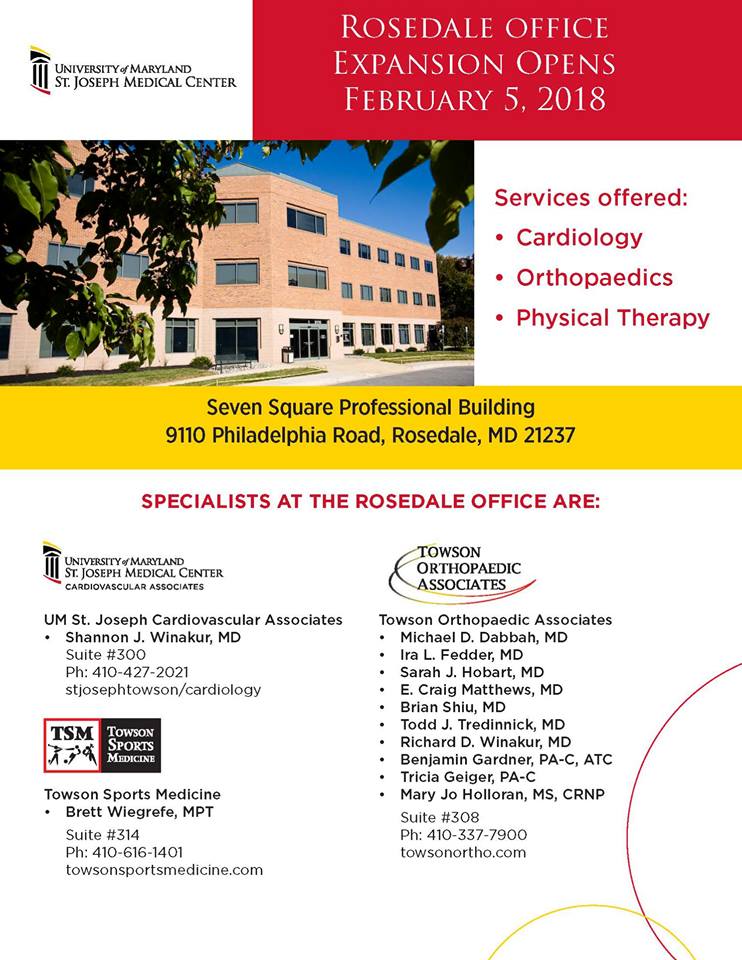 Towson Sports Medicine Rosedale 01