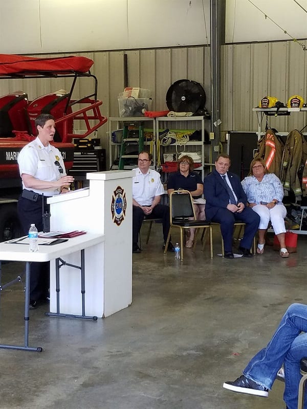 Bowleys Quarters Volunteer Fire Rescue & Marine dedicates new rescue boat