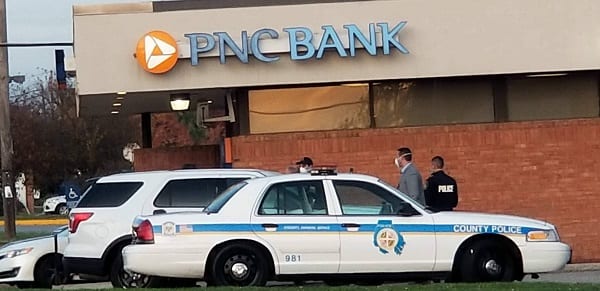 Bank robbery reported in Perry Hall