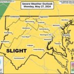 NWS Baltimore Storm Probability 20240527
