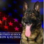 BaltCoPolice Retired K9 Rock