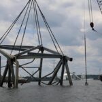 Key Bridge Final Truss Removal 20240605