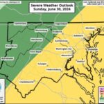 NWS Baltimore Storm Probability 20240630