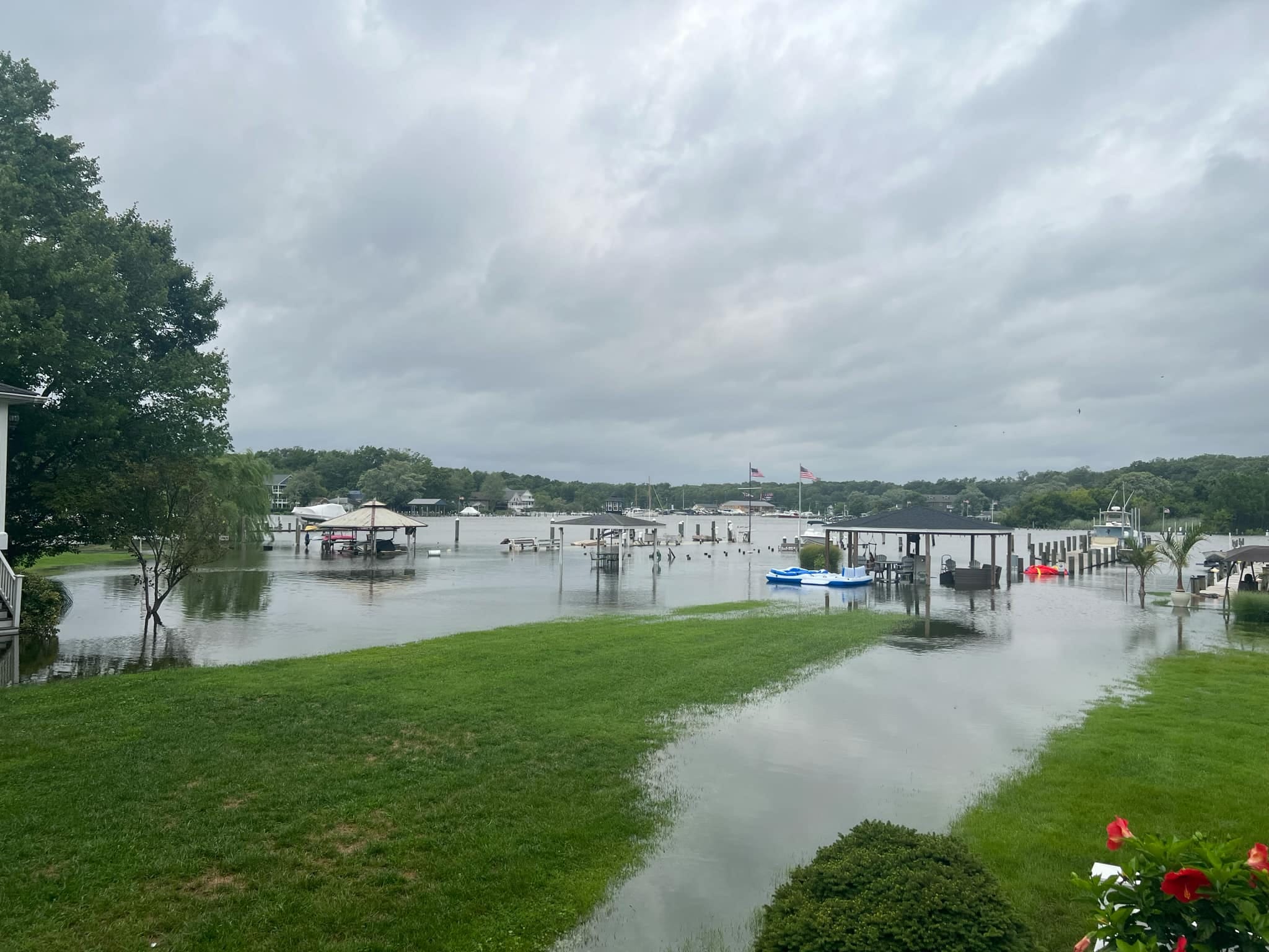 Bowleys Quarters Flooding 20240809