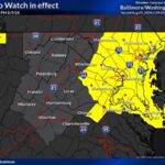 NWS Baltimore Tornado Watch 20240809