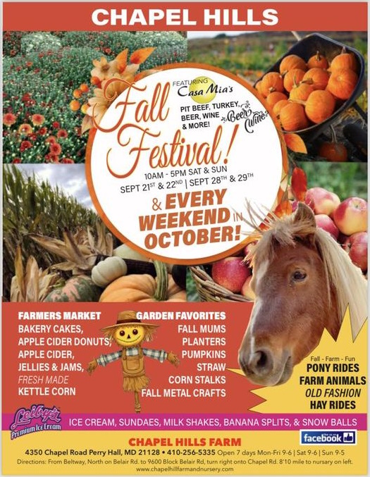 Chapel Hills Farm Fall Festival 2024