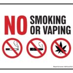 No Smoking Vaping Clean Indoor Air Act