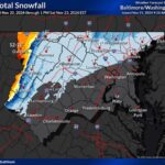 NWS Baltimore Snowfall Forecast 20241121