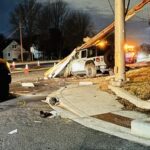 Belair Road Utility Pole Crash 20241213a