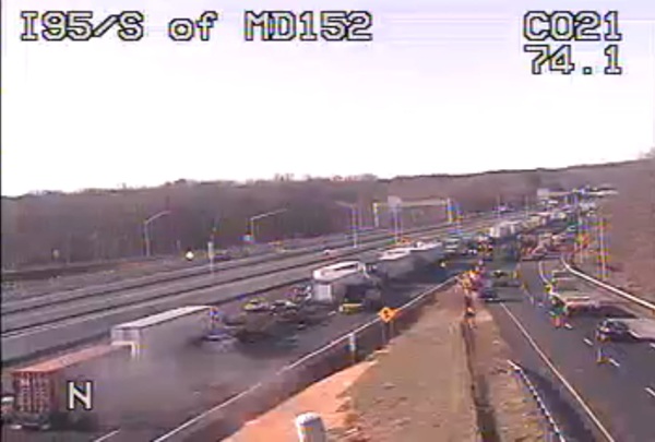 I-95 Crash Joppa MD 20241212