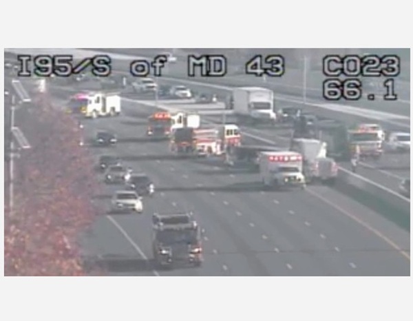 I-95 White Marsh MD Crash 20241212