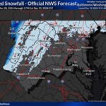 NWS Baltimore Snowfall Forecast 20241219