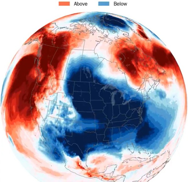 Polar Vortex Weather Forecast 2025