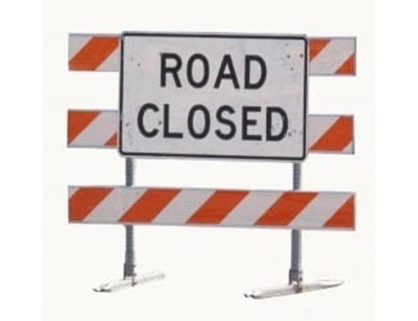 Road Closed Sign