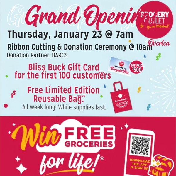 Grocery Outlet Overlea Grand Opening