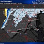 NWS Baltimore StormTotalSnow 20250115