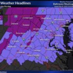 NWS Baltimore Ice Storm Warning Winter Weather Advisory 20250205