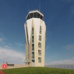 Martin State Airport Air Traffic Control Tower Rendering