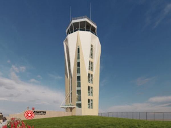 Martin State Airport Air Traffic Control Tower Rendering