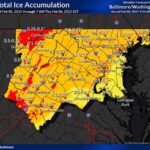 NWS Baltimore Storm Total Ice 20250204