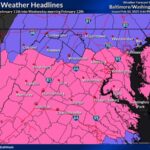 NWS Baltimore Winter Storm Warning Weather Advisory 20250210