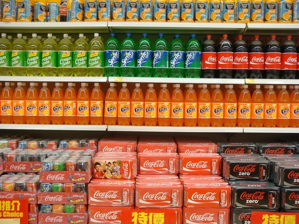 Supermarket Soda Cola Drinks