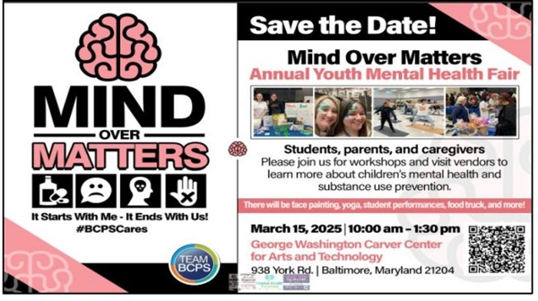 BCPS Mind over Matters Flyer