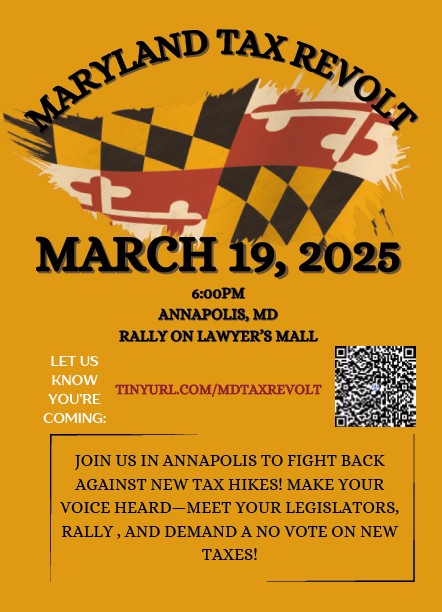 Maryland Tax Revolt Flyer 20250319